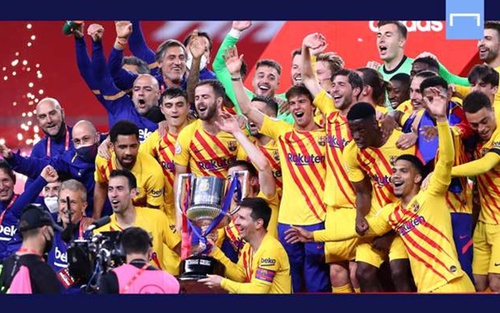 Barca đoạt cúp Nhà Vua: ‘Siêu nhân’ Messi trở lại