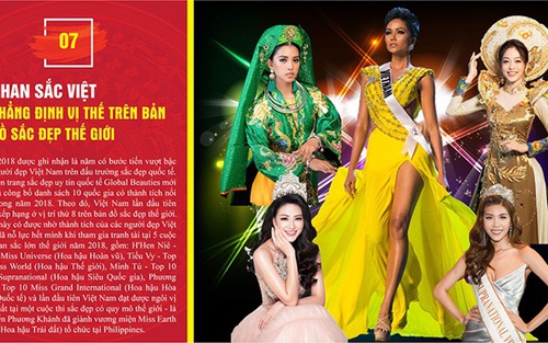 'Thành công của nhan sắc Việt' lọt vào top 10 sự kiện tiêu biểu 2018 của Bộ VH,TT&DL