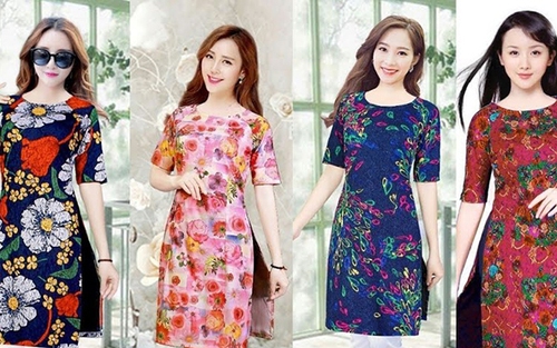 Nở rộ 'áo dài cách tân': 'Mặc với quần soóc, quần tất bó là rất phản cảm'