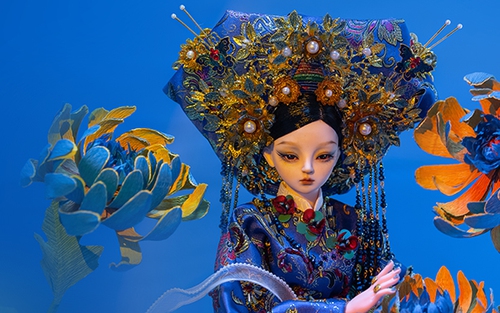 NTK Vân Anh Scarlet giới thiệu BST ‘Búp hoạ Tứ Phủ’
