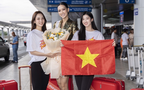 Á hậu Bảo Ngọc chính thức lên đường đến Ai Cập dự thi Miss Intercontinental 2022