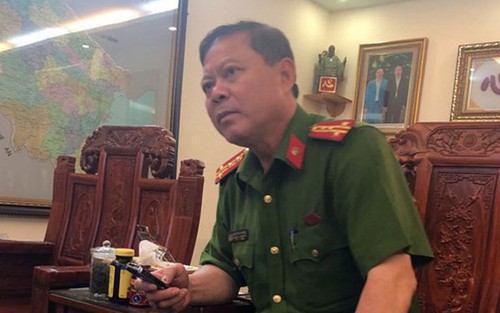 Tạm định chỉ công tác Trưởng Công an Thành phố Thanh Hoá