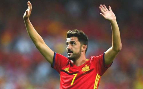 Vừa trở lại đội tuyển, David Villa phải nghỉ đấu vì chấn thương