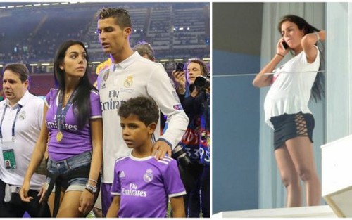 Cristiano Ronaldo bị nghi ngờ 'vũ phu' với bạn gái mang bầu 7 tháng