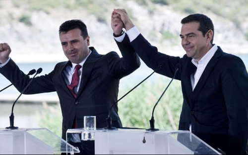 Hy Lạp và Macedonia ký thỏa thuận lịch sử đổi tên nước