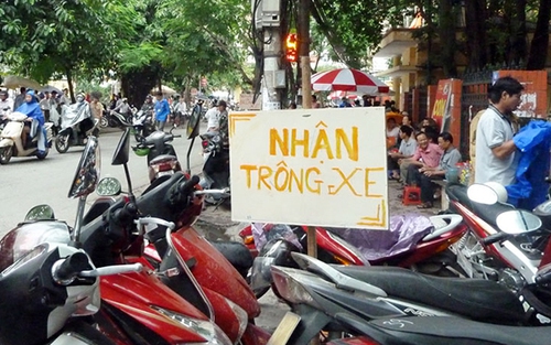 Từ ngày 1/1/2018, Hà Nội tăng phí trông giữ ô tô, xe máy