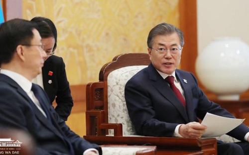 Tổng thống Hàn Quốc sẽ ăn trưa với em gái nhà lãnh đạo Kim Jong Un