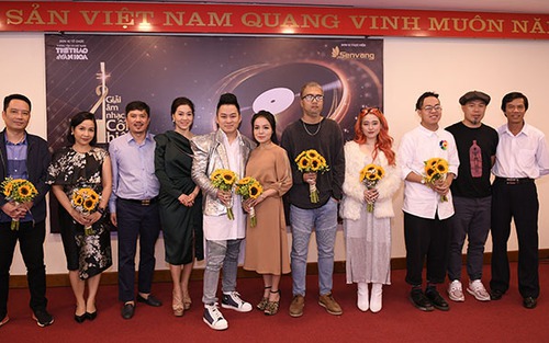 Chùm ảnh: Các nghệ sĩ, nhà báo dự lễ công bố đề cử Giải Âm nhạc Cống hiến lần 14-2019