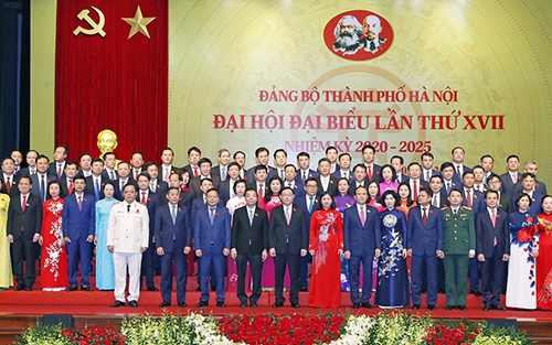 Toàn văn bài diễn văn bế mạc Đại hội đại biểu lần thứ XVII Đảng bộ thành phố Hà Nội của Bí thư Thành ủy Vương Đình Huệ