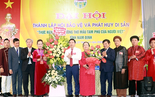Bảo vệ và phát huy di sản 'Thực hành tín ngưỡng thờ Mẫu Tam phủ của người Việt'