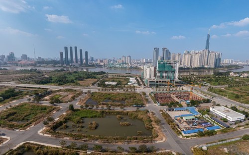Ngân hàng Nhà nước: Không có tổ chức tín dụng tham gia cho vay đấu giá đất Thủ Thiêm