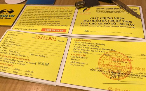 Bộ Tài chính thông tin về quy định mua bảo hiểm trách nhiệm dân sự bắt buộc đối với mô tô xe máy