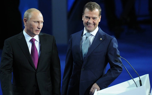 Tổng thống Putin đề cử ông D.Medvedev vào chức Thủ tướng nhiệm kỳ mới