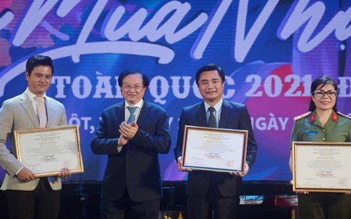 Bế mạc Liên hoan ca múa nhạc toàn quốc năm 2021 đợt 2