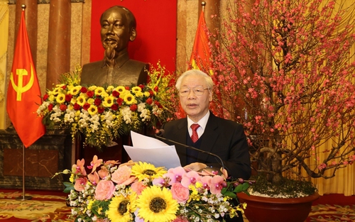 Tổng Bí thư, Chủ tịch nước Nguyễn Phú Trọng: Phát huy tinh thần yêu nước, bản lĩnh và trí tuệ Việt Nam