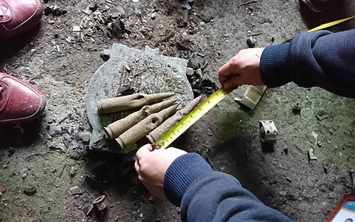 Kinh hoàng: Phát hiện khoảng 2 tấn đầu đạn tại huyện Khoái Châu, Hưng Yên