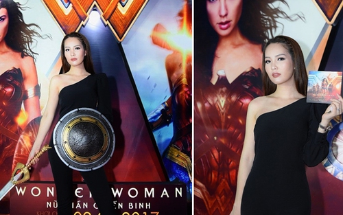Á hậu Thụy Vân thử vai: Wonder Woman - Nữ thần chiến binh