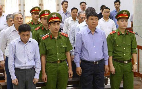 VIDEO: Tuyên án Bị cáo Đinh La Thăng bị phạt 18 năm tù