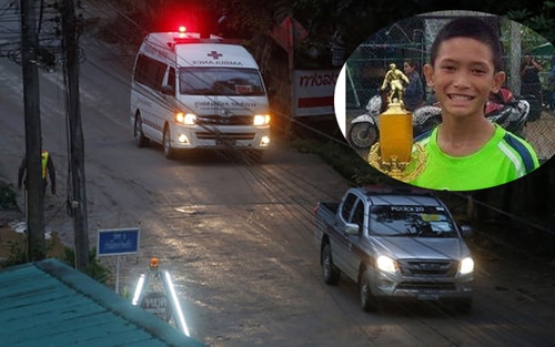 Mongkhon Bunpiem - Cầu thủ 14 tuổi đầu tiên được cứu khỏi hang Tham Luang