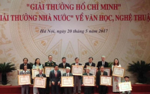 Quy định mới xét tặng Giải thưởng về văn học, nghệ thuật