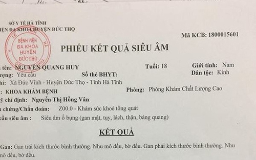 Ban Tuyển sinh Quân sự Bộ Quốc phòng thông tin về trường hợp thí sinh Nguyễn Quang Huy bị Học viện Hậu cần trả về