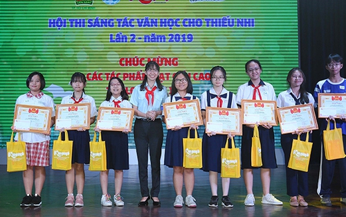 Trao hơn 40 giải thưởng sáng tác văn học dành cho thiếu nhi năm 2019