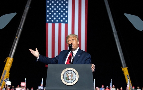 Tổng thống Donald Trump cảm nhận rất rõ về cơ hội chiến thắng