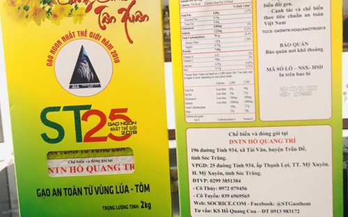 Gạo ST25 và câu chuyện bảo hộ thương hiệu Việt