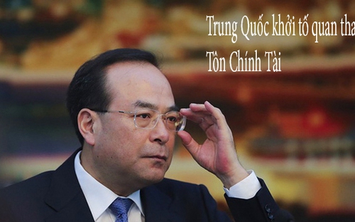 Trung Quốc khởi tố chính thức cựu Bí thư Thành ủy Trùng Khánh Tôn Chính Tài