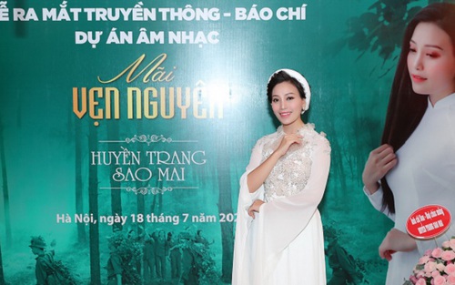 Huyền Trang Sao Mai ra mắt dự án âm nhạc ‘Mãi vẹn nguyên’ nhân ngày Thương binh - Liệt sĩ