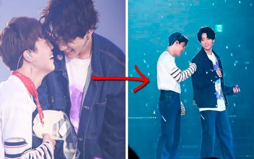 Phản ứng của Jungkook BTS khi bị Jimin cho 'ăn đòn' trước mặt hàng triệu ARMY