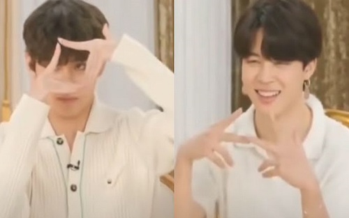 BTS thích thú với việc trêu chọc 'em bé' V
