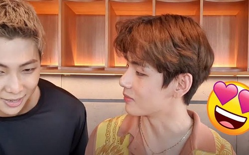 V BTS 'quẩy' hết mình với khách mời đặc biệt trên VLive