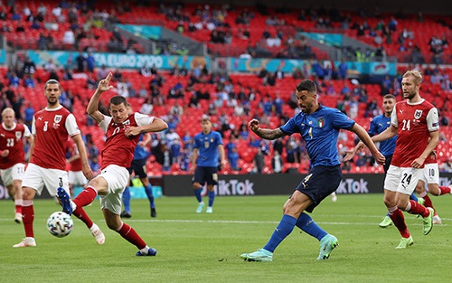 VIDEO Ý vs Áo, EURO 2021: Bàn thắng và highlights