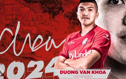 Dương Văn Khoa ra mắt CLB TPHCM, Đà Nẵng quan tâm Geovane