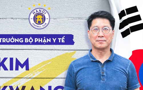 CLB Hà Nội bổ nhiệm chuyên gia y học Hàn Quốc vào BHL