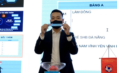 Bốc thăm xếp lịch thi đấu giải BĐ hạng Nhì QG 2022