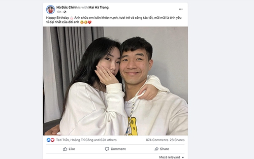 Đức Chinh chúc mừng sinh nhật bạn gái, Duy Mạnh lại vào giục cưới