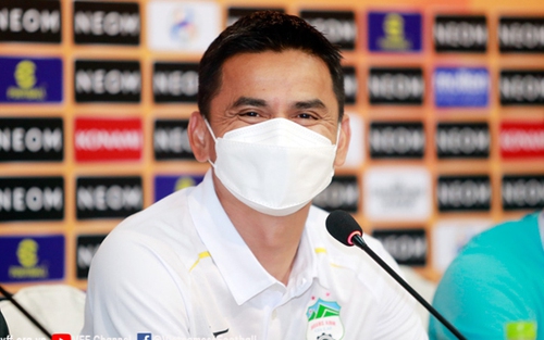 HLV Kiatisuk: ‘Đá AFC Champios League là giấc mơ thành hiện thực của nhiều cầu thủ HAGL’