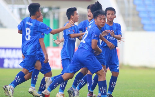 SLNA và Hà Nội tranh chức vô địch giải Thiếu niên U13 toàn quốc Yamaha Cup 2022