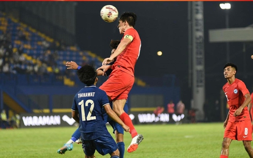 HLV U23 Singapore quyết thắng Việt Nam sau khi thua Thái Lan