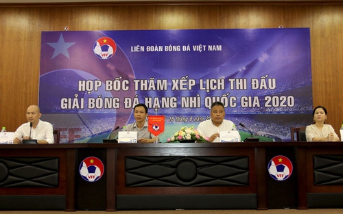 Giải hạng Nhì QG 2020 tăng suất thăng hạng