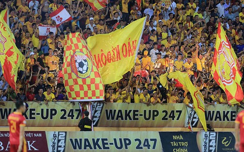 Nam Định và lễ hội V League tại 'chảo lửa' Thiên Trường