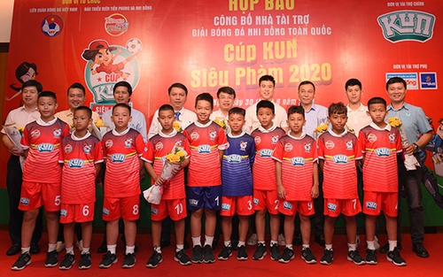 Giải BĐ Nhi đồng 2020 có số đội tham dự tăng kỷ lục