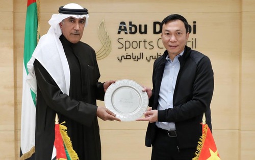 Việt Nam và UAE sẽ tăng cường hợp tác phát triển bóng đá