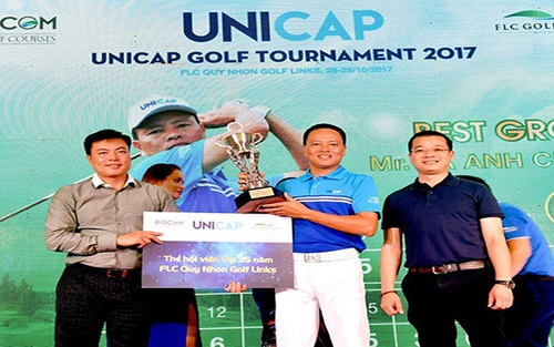 Golfer Tạ Anh Chiến lần đầu vô địch Unicap Golf Tournament 2017