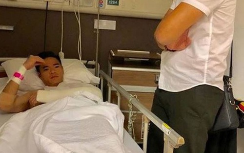 Không có bảo hiểm, SLNA lo toàn bộ chi phí điều trị cho Nguyên Mạnh