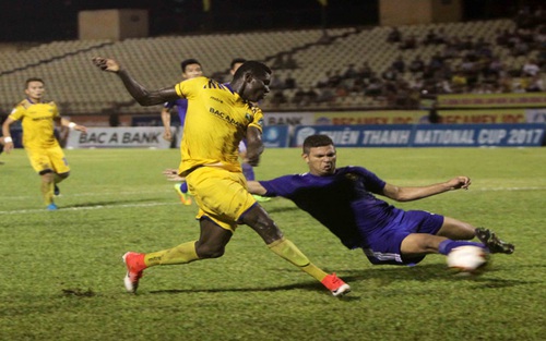 SLNA 4-1 Quảng Nam: Tỷ số làm bất ngờ cả 2 đội