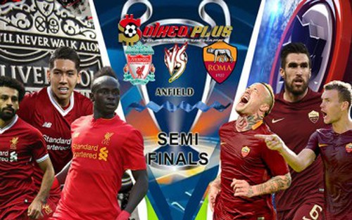 Video clip bàn thắng AS Roma 4-2 Liverpool (tổng 6-7)