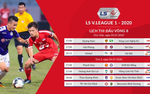 Lịch thi đấu V-League vòng 9: Bình Dương vs HAGL, Than Quảng Ninh vs TPHCM